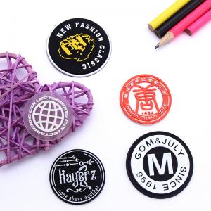 Manufacturer custom rubber stamp PVC trademark soft rubber trademark LOGO Patches